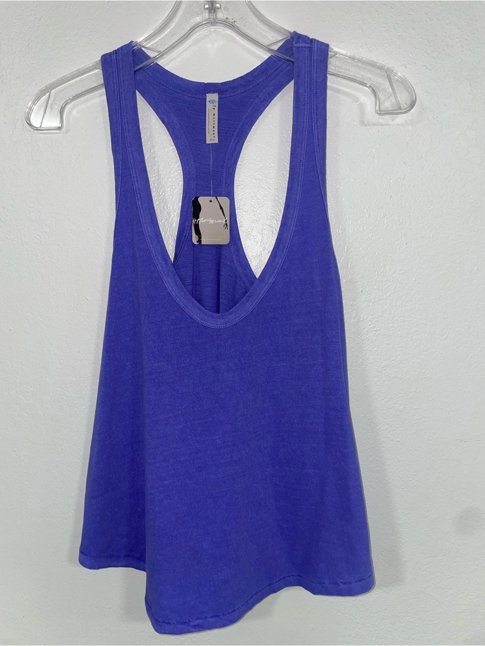 Free People Bright Purple Racerback Tank